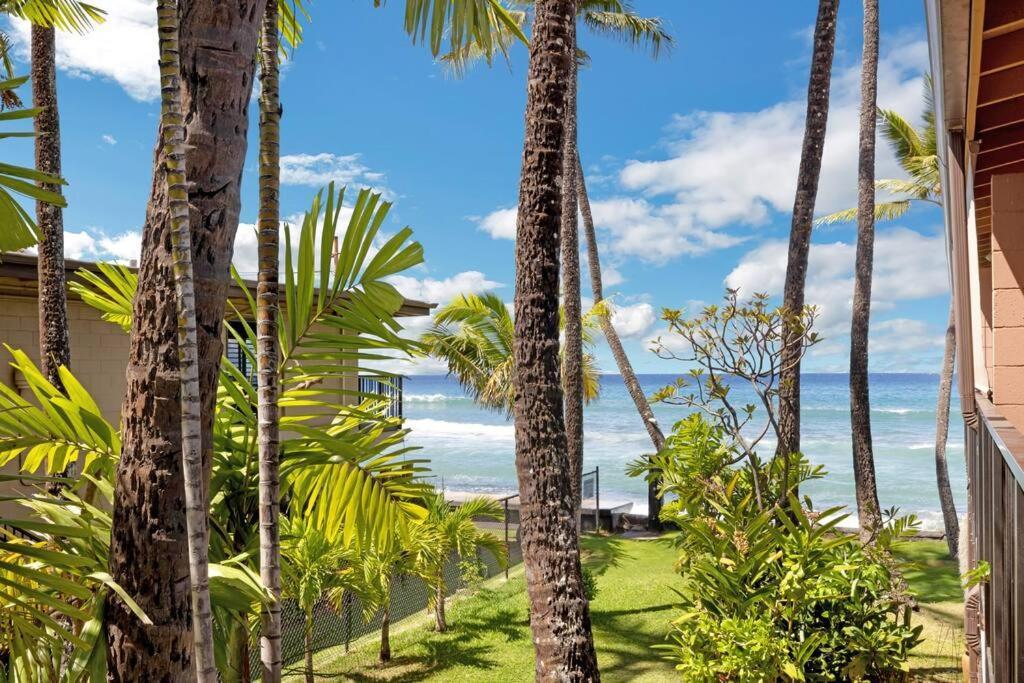 Ferienwohnung Oceanfront With Aircon-Hear The Waves-Amazing Views-Wifi Lāhainā Exterior foto
